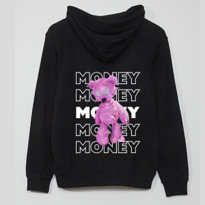 Sudadera negro Money