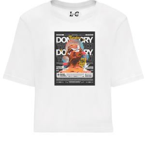 Crop Top Oversize "Dont´cry"